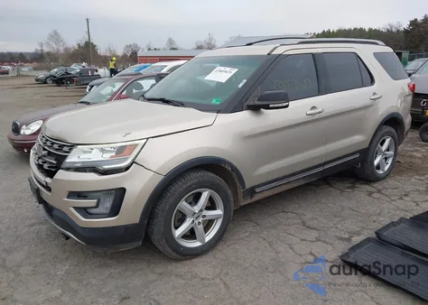 2017 Ford Explorer Xlt из США, поврежденный, VIN 1FM5K8D85HGA21259